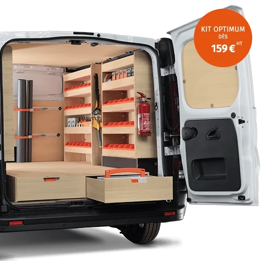 Aménagez votre véhicule utilitaire